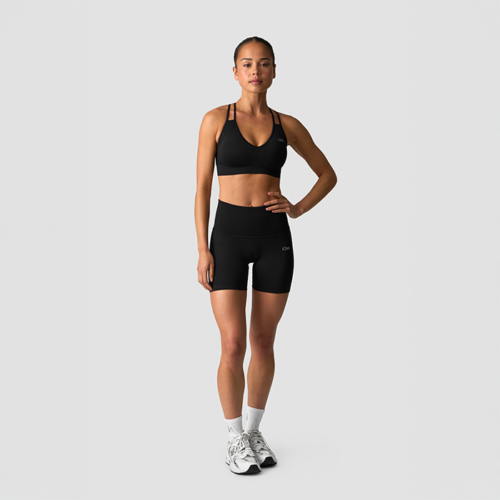 Define S&oslash;ml&oslash;s V-formet Sports-BH Sort