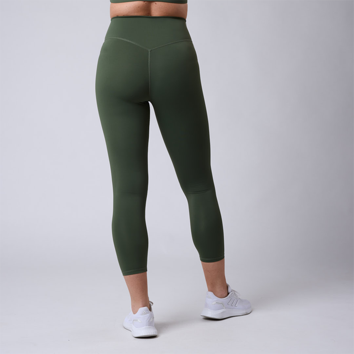 Fuse V-shape 7/8 Tights Gr&oslash;n