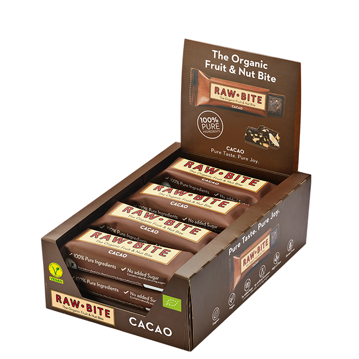 12 x Frugt & N&oslash;dde bar 50 g choklad