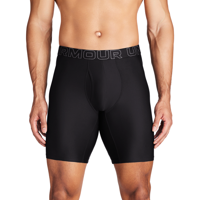 UA Performance Tech Solid 9" 3-Pack Black