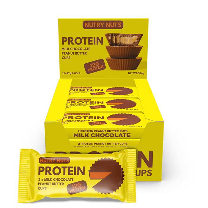 L&aring;da Nutry Nuts Protein Peanut Butter Cups 42 g salted_caramel