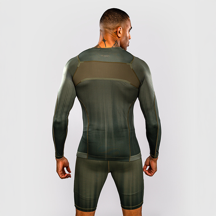 Venum Stealth Lang&aelig;rmet Rashguard Khaki Gr&oslash;n