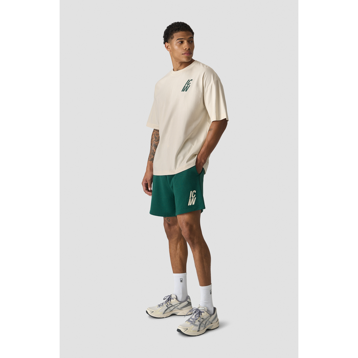 Everyday Oversized T shirt Print Beige