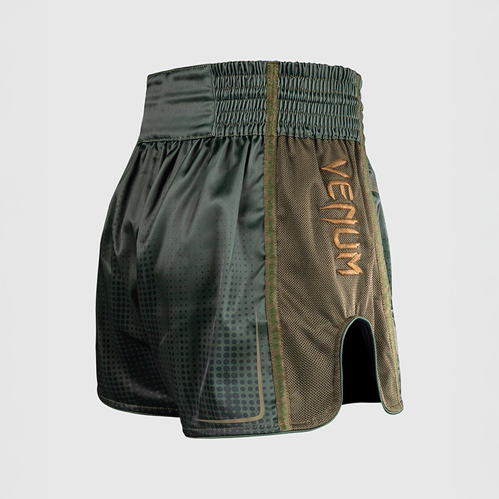 Venum Stealth Muay Thai Shorts Khaki Gr&oslash;n