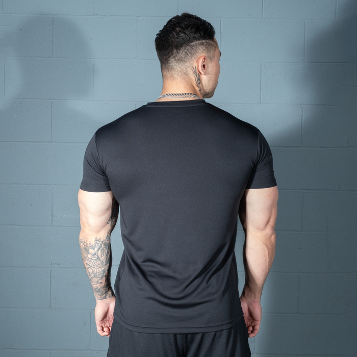 Mesh Standard Tee, Black