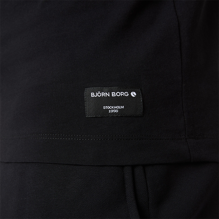 Centre T‑shirt Sort