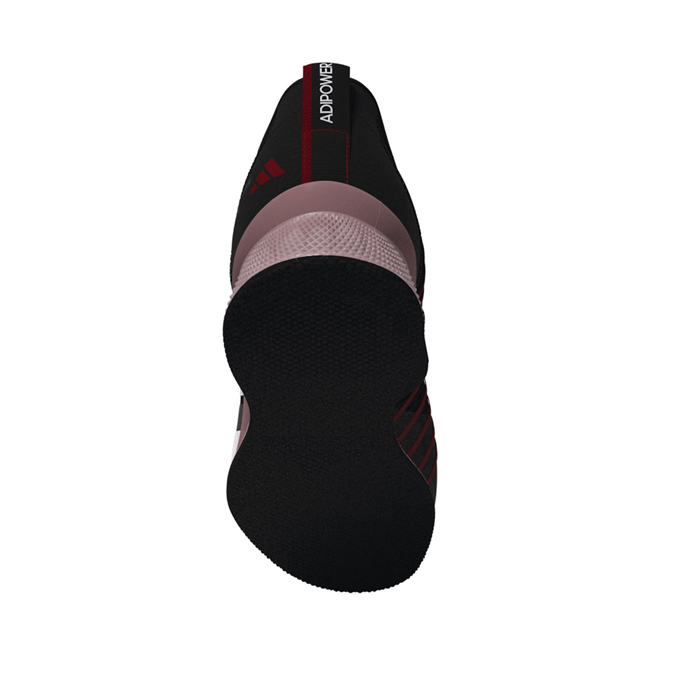 Adipower Weightlifting 3 Sko Sort Hvid/R&oslash;d