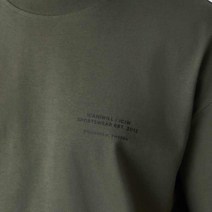 Essence Heavy Cotton T-shirt Gr&oslash;n