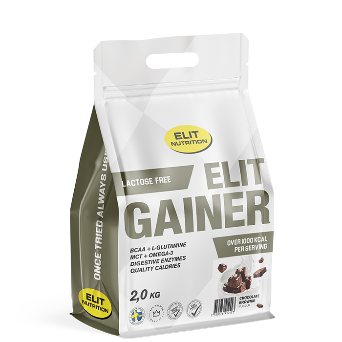 ELIT Gainer Laktosefri 2 kg chocolate_brownie
